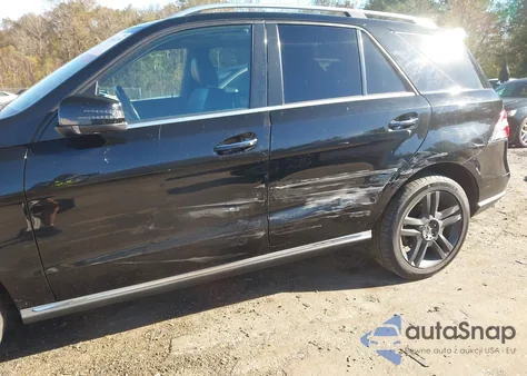 2014 Mercedes-Benz Ml 350 from USA, damaged, VIN 4JGDA5JB7EA405491